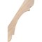 Ekena Millwork 3 1/2"W x 14"D x 22"H Olympic Smooth Knee Brace, Douglas Fir BRC04X14X22OLY00SDF - alternate 3